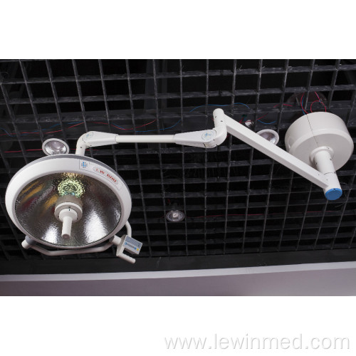 Hospital double dome halogen operating lamp